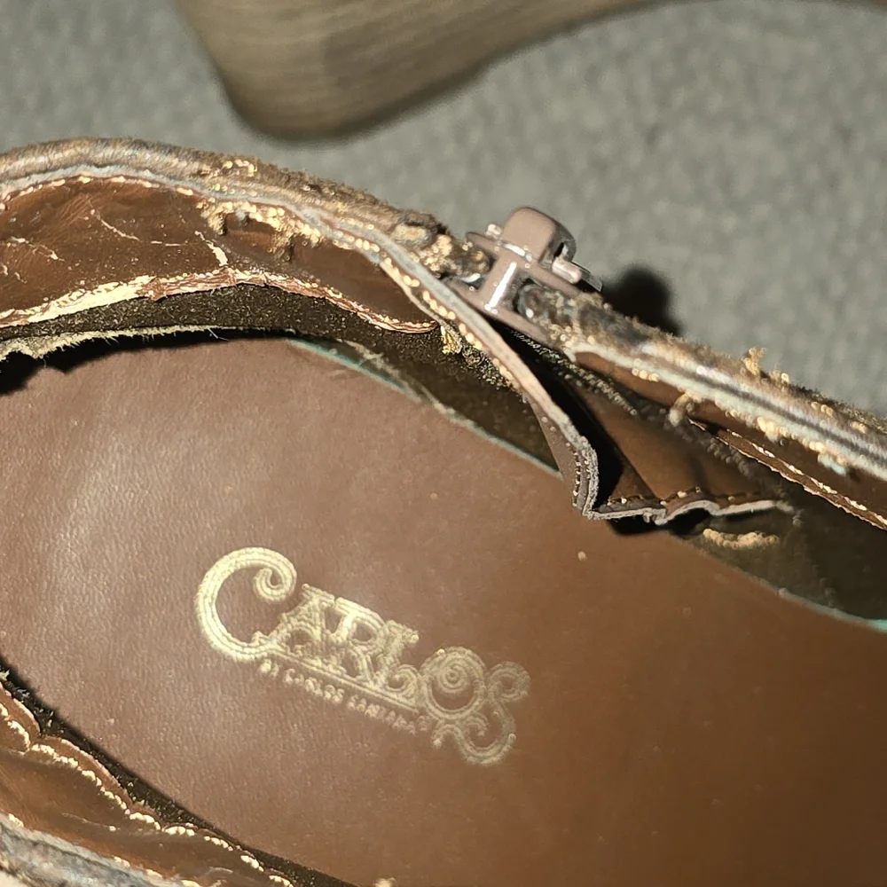 Carlos Wedge Bootie Size 7